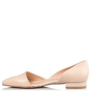 ENVIE-POINTY FLAT PUMPS-E02-11008-90-NUDE