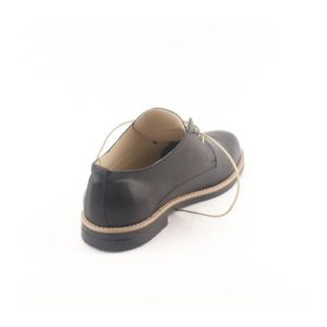 Δερμάτινα Παπούτσια Ανδρικά Κούρος, Λείο Δέρμα, Model 170, Χρώμα Μαύρο