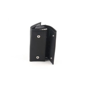 Δερμάτινη Κλειδοθήκη - Πορτοφόλι Model G07 Μαύρο Χρώμα