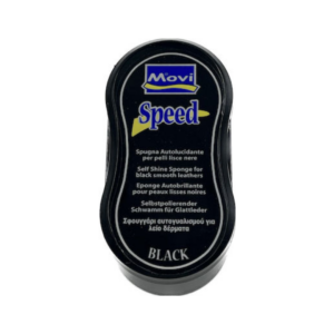 Movi Speed Αυτογυάλιστο Σφουγγάρι για Δερμάτινα Παπούτσια - Μαύρο