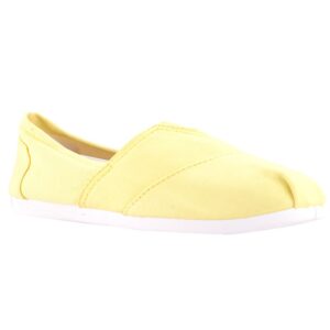Πάνινα κίτρινα Γυναικεία Παπούτσια Famous