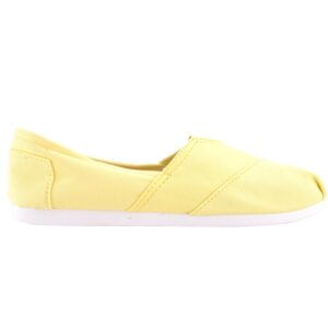 Πάνινα κίτρινα Γυναικεία Παπούτσια Famous