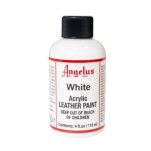 Angelus White Acrylic Leather Paint 118ml