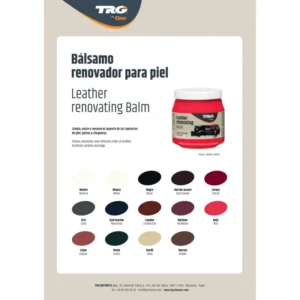 TRG the One Leather Renovating Balm Βαφή για δέρματα 300gr Λευκό